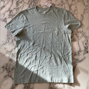 NWT J. Crew Men's Topiary Green Washed Jersey Tee